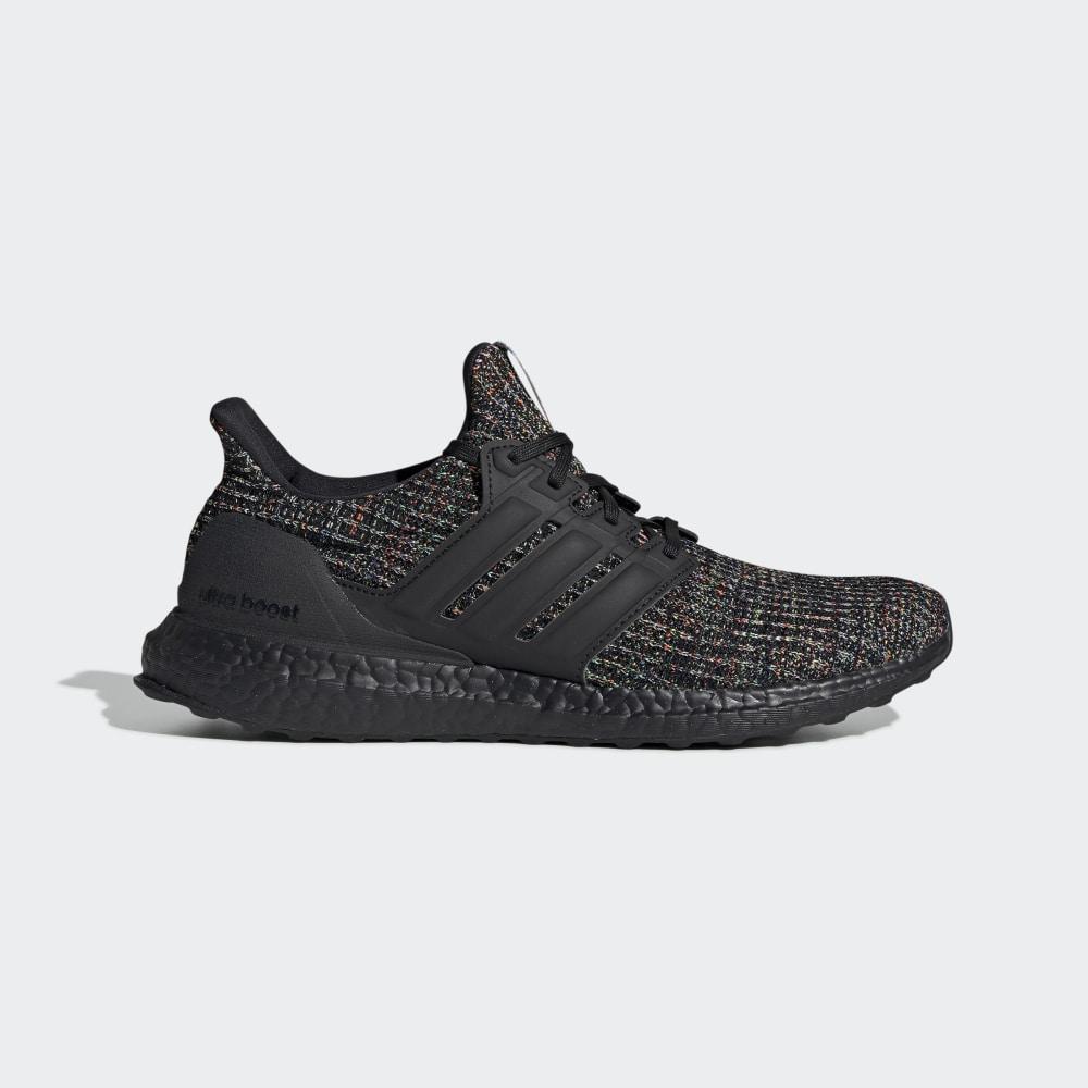 Adidasi Alergare Adidas Ultraboost Barbati Romania - Negrii/Verzi G54001